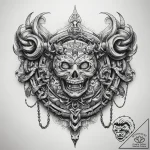 Tattoo sketch magical chain, tattoo sketch de… – tattoo sketch (№1757768571_0, 13.09.2025 13:02) — tattoovalue.net
