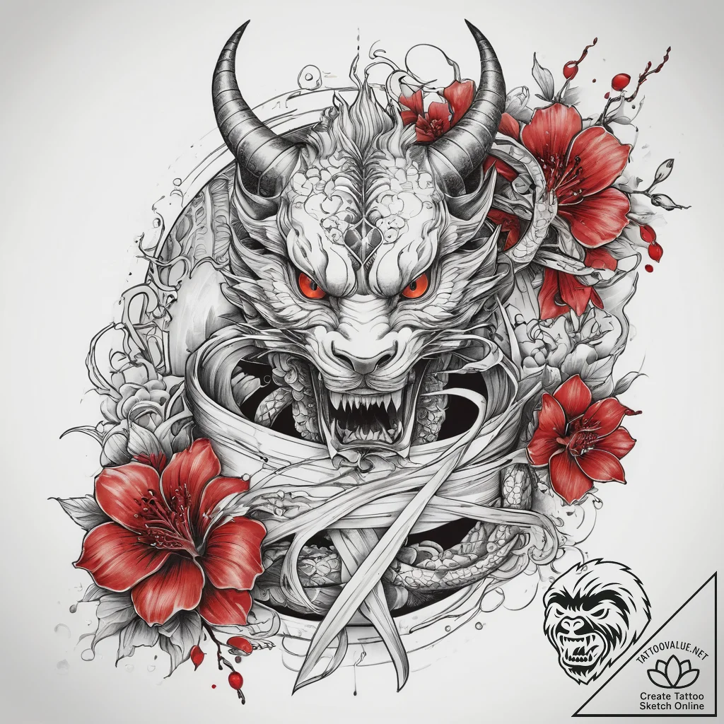 Tattoo sketch cross with a ribbon, tattoo fla... - tattoo sketch (№1757769944_0, 13.09.2025 13:25) — tattoovalue.net