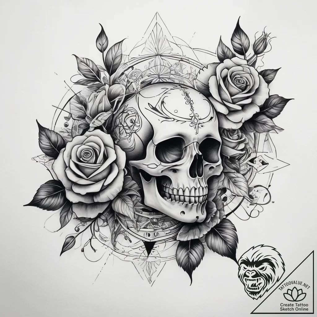 Tattoo sketch spiral, artistic tattoo sketch,... - tattoo sketch (№1757770140_0, 13.09.2025 13:29) — tattoovalue.net