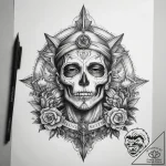 Tattoo sketch spiritual scene, tattoo sketch… – tattoo sketch (№1757772086_0, 13.09.2025 14:01) — tattoovalue.net