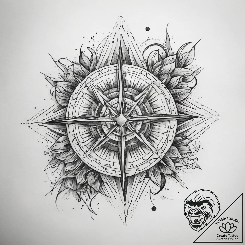 Tattoo sketch cosmos, artistic tattoo sketch,... - tattoo sketch (№1757775022_0, 13.09.2025 14:50) — tattoovalue.net