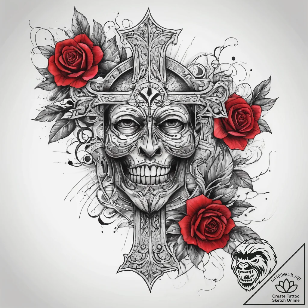 Tattoo sketch magic, artistic tattoo sketch,... - tattoo sketch (№1757776997_0, 13.09.2025 15:23) — tattoovalue.net