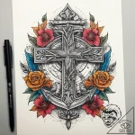 Tattoo sketch mission, artistic tattoo sketch… – tattoo sketch (№1757777387_0, 13.09.2025 15:29) — tattoovalue.net