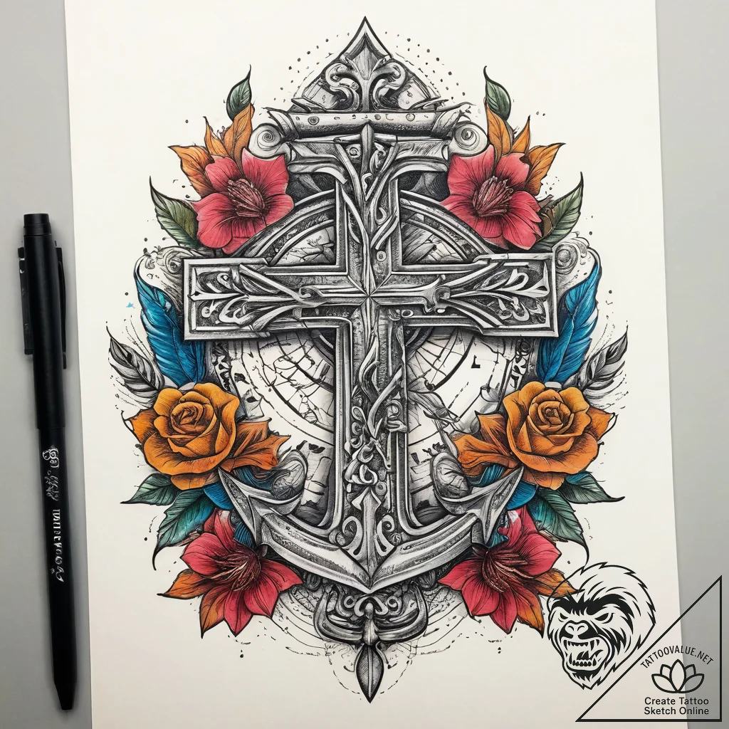 Tattoo sketch mission, artistic tattoo sketch... - tattoo sketch (№1757777387_0, 13.09.2025 15:29) — tattoovalue.net