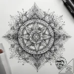 Tattoo sketch blessed creation, tattoo sketch… – tattoo sketch (№1757779556_0, 13.09.2025 16:05) — tattoovalue.net