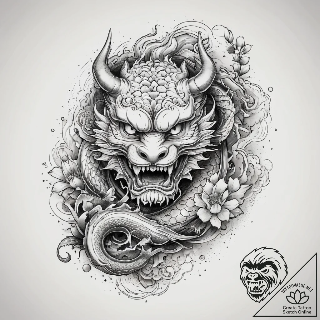 Tattoo sketch earth elemental, tattoo drawing... - tattoo sketch (№1757781143_0, 13.09.2025 16:32) — tattoovalue.net