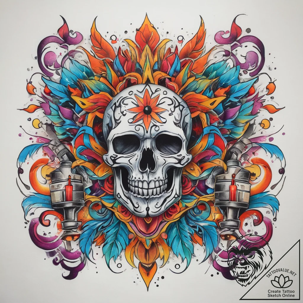 Tattoo sketch holy foundation, tattoo flash s... - tattoo sketch (№1757781339_0, 13.09.2025 16:35) — tattoovalue.net