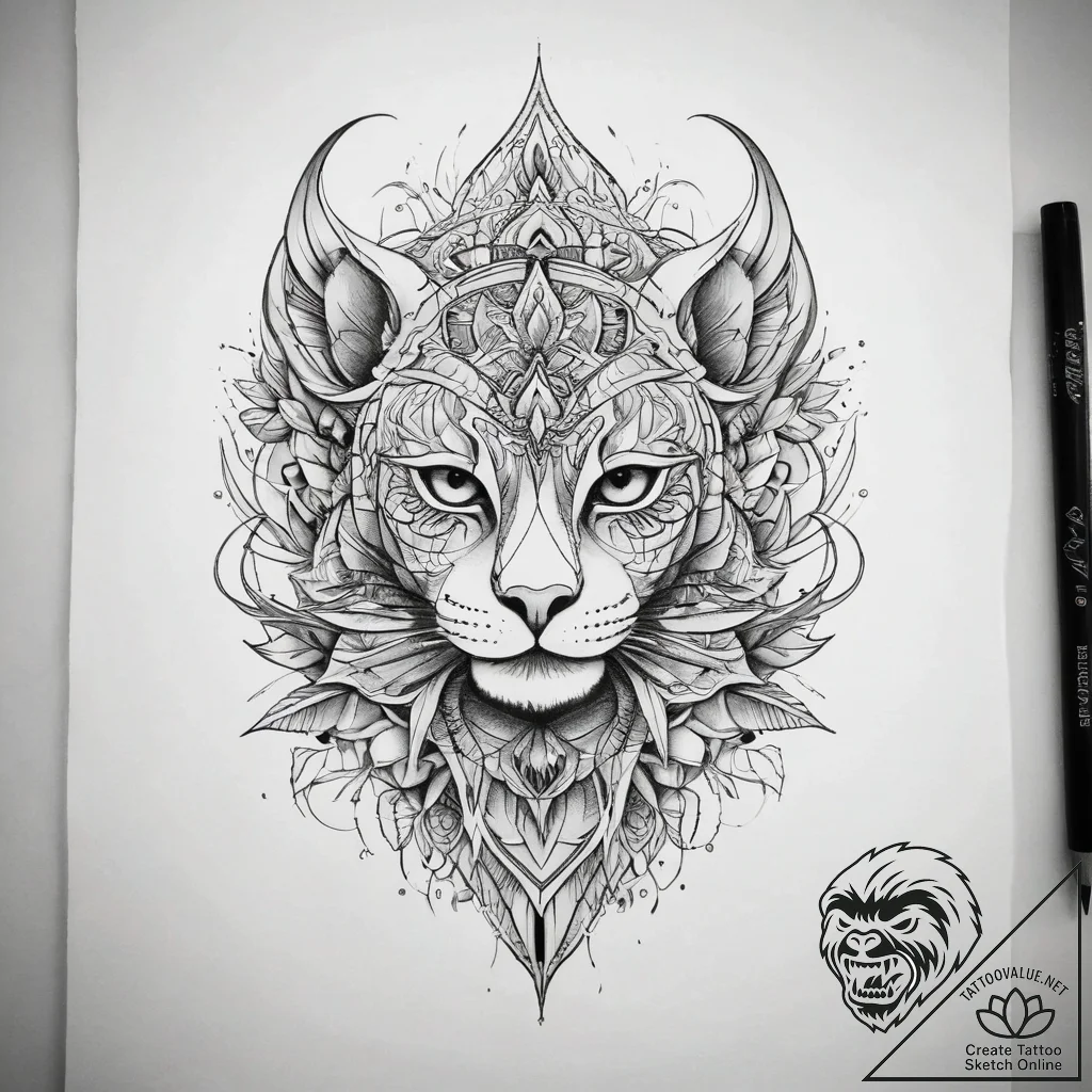 Tattoo sketch whimsical tattoo, tattoo drawin... - tattoo sketch (№1757785285_0, 13.09.2025 17:41) — tattoovalue.net