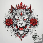 Tattoo sketch kingdom, tattoo flash sheet des… – tattoo sketch (№1757785481_0, 13.09.2025 17:44) — tattoovalue.net