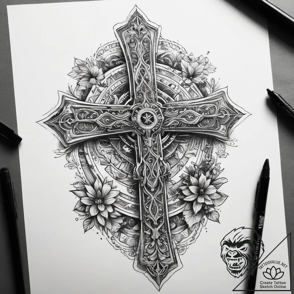 Tattoo sketch village, tattoo sketch design,... - tattoo sketch (№1757787658_0, 13.09.2025 18:20) — tattoovalue.net