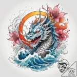 Tattoo sketch cosmic river, tattoo sketch des… – tattoo sketch (№1757787854_0, 13.09.2025 18:24) — tattoovalue.net