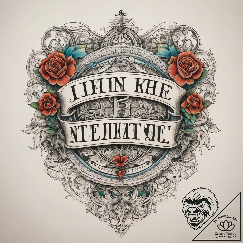 Tattoo sketch john 3:16 text, concept art for... - tattoo sketch (№1757789431_0, 13.09.2025 18:50) — tattoovalue.net
