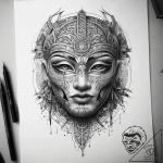 Tattoo sketch hieroglyphic symbol for “lie” w… – tattoo sketch (№1757790013_0, 13.09.2025 19:00) — tattoovalue.net