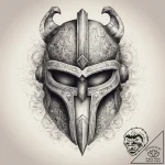 Tattoo sketch mythical helmet, tattoo sketch… – tattoo sketch (№1757790611_0, 13.09.2025 19:10) — tattoovalue.net