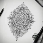 Tattoo sketch fake, tattoo line art, on a cle… – tattoo sketch (№1757791791_0, 13.09.2025 19:29) — tattoovalue.net
