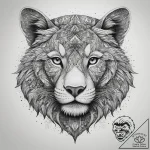 Tattoo sketch a symbolic animal, tattoo sketc… – tattoo sketch (№1757795122_0, 13.09.2025 20:25) — tattoovalue.net