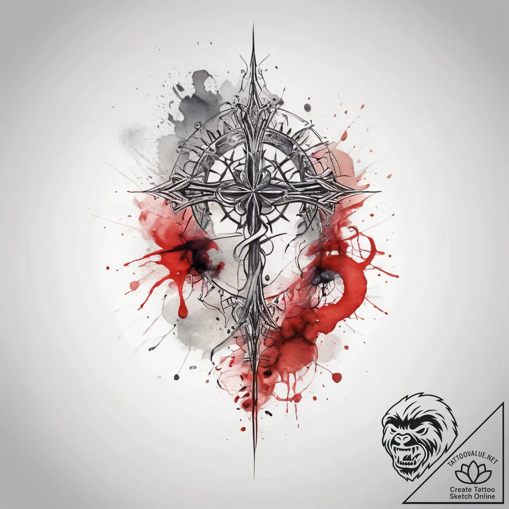 Tattoo sketch faith, artistic tattoo sketch,... - tattoo sketch (№1757798710_0, 13.09.2025 21:25) — tattoovalue.net