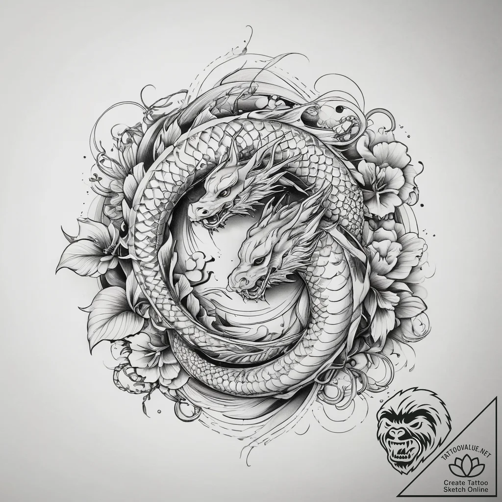 Tattoo sketch pumpkinseed, tattoo drawing out... - tattoo sketch (№1757800904_0, 13.09.2025 22:01) — tattoovalue.net