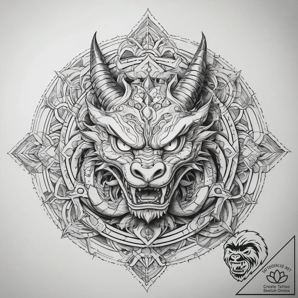 Tattoo sketch dragon ball z shenron, tattoo d... - tattoo sketch (№1757805670_0, 13.09.2025 23:21) — tattoovalue.net
