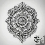 Tattoo sketch blackwork и ornamental узор, co… – tattoo sketch (№1757806262_0, 13.09.2025 23:31) — tattoovalue.net