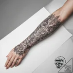 Tattoo sketch arm – tattoo sketch (№1757808031_0, 14.09.2025 00:00) — tattoovalue.net