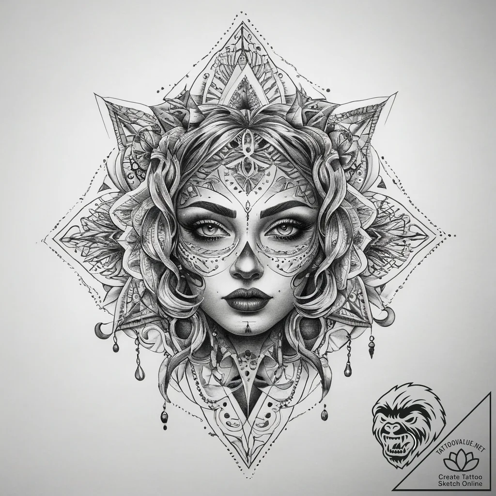 Tattoo sketch wood, concept art for tattoo, o... - tattoo sketch (№1757809814_0, 14.09.2025 00:30) — tattoovalue.net