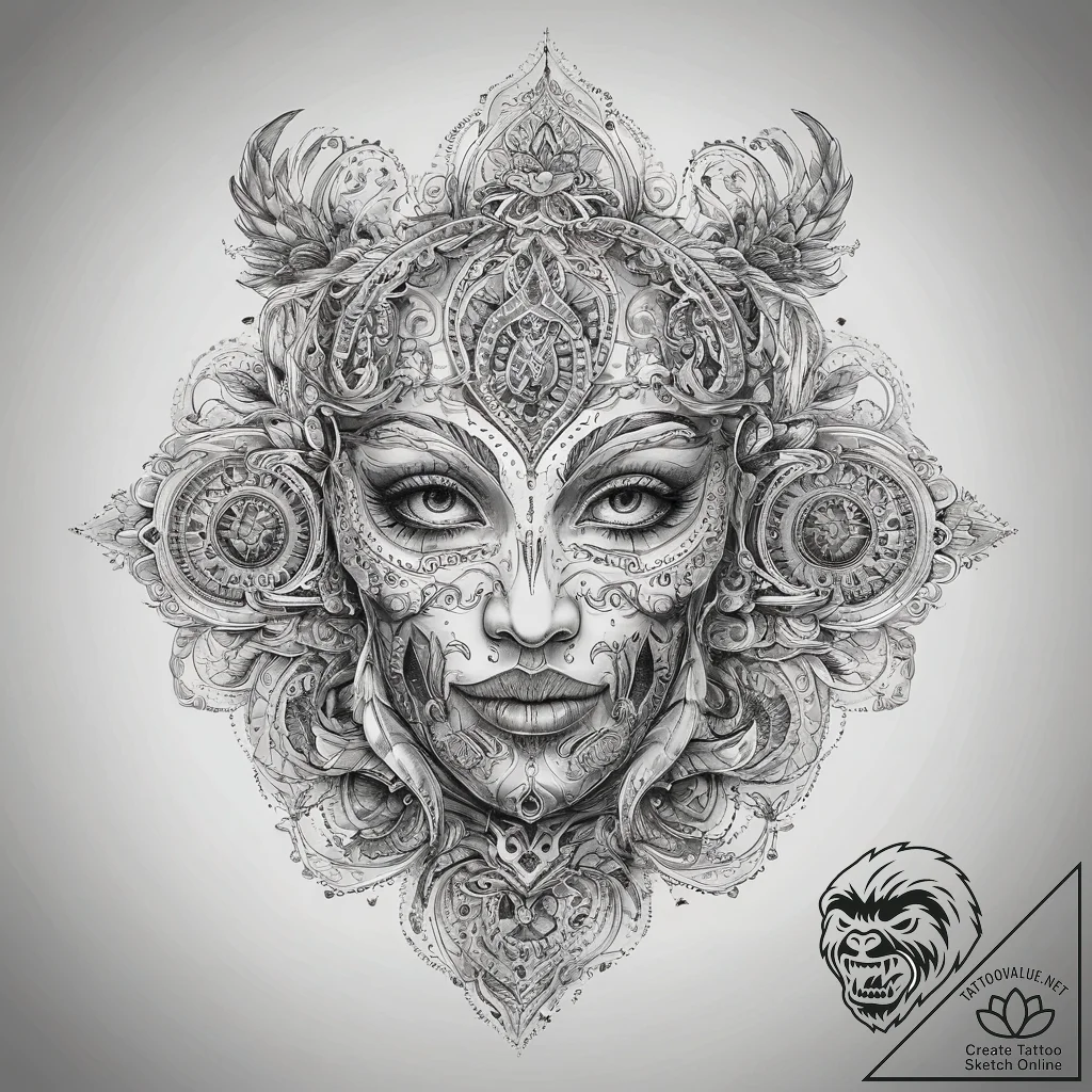 Tattoo sketch "the world is an evil place", t... - tattoo sketch (№1757811186_0, 14.09.2025 00:53) — tattoovalue.net