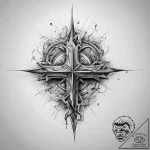 Tattoo sketch heartbeat with a design, artist… – tattoo sketch (№1757811381_0, 14.09.2025 00:56) — tattoovalue.net