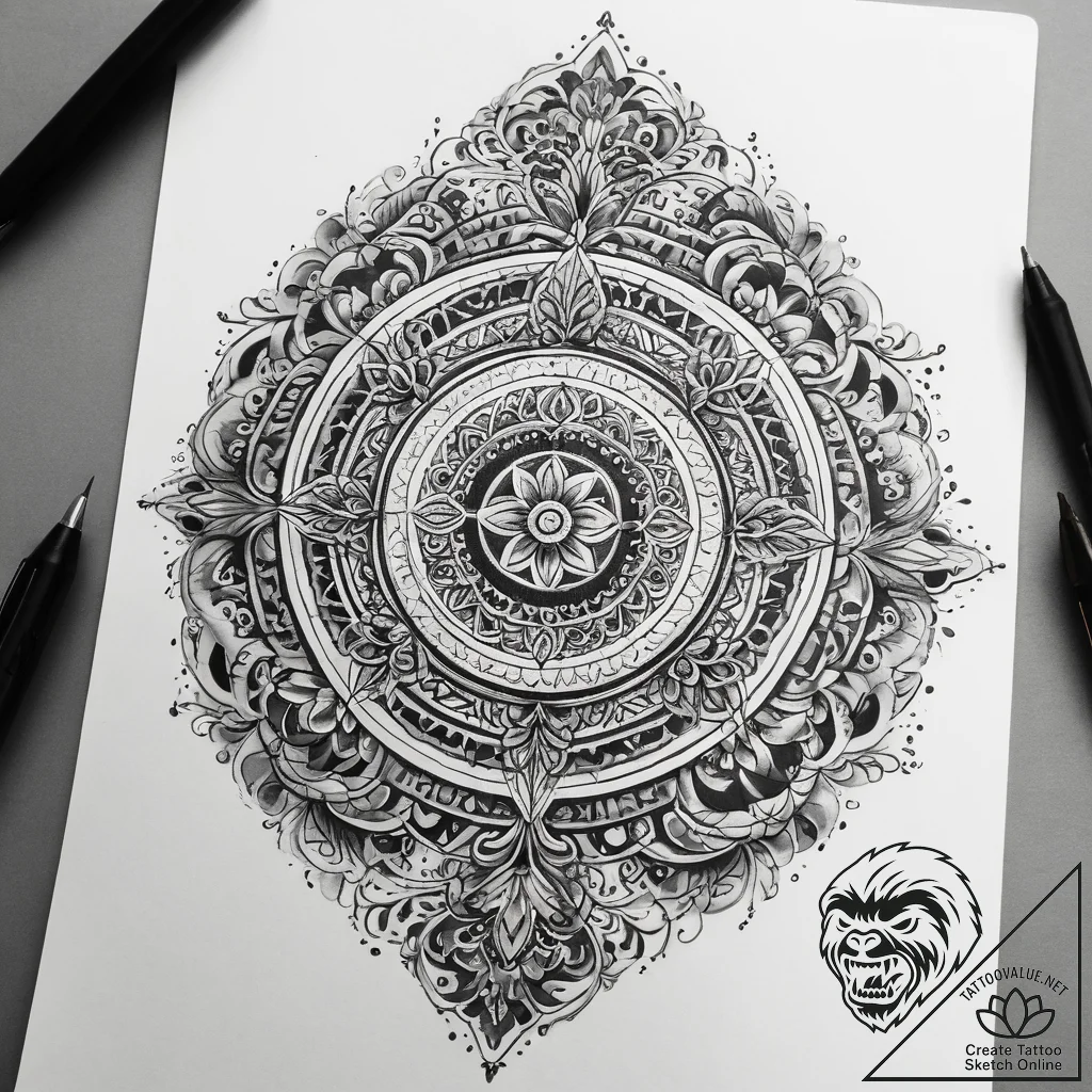 Tattoo sketch wallet with a coin, tattoo sket... - tattoo sketch (№1757813964_0, 14.09.2025 01:39) — tattoovalue.net