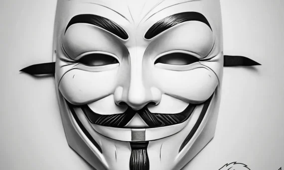 Tattoo sketch v for vendetta mask - tattoo sketch (№1757817090_0, 14.09.2025 02:31) — tattoovalue.net