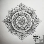 Tattoo sketch geometric watercolor, concept a… – tattoo sketch (№1757818846_0, 14.09.2025 03:00) — tattoovalue.net