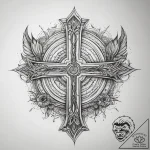 Tattoo sketch a symbolic concept, tattoo line… – tattoo sketch (№1757819235_0, 14.09.2025 03:07) — tattoovalue.net