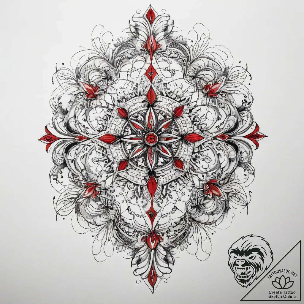 Tattoo sketch original, artistic tattoo sketc... - tattoo sketch (№1757822342_0, 14.09.2025 03:59) — tattoovalue.net