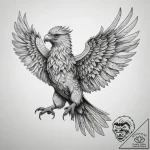 Tattoo sketch griffin, tattoo sketch design,… – tattoo sketch (№1757827765_0, 14.09.2025 05:29) — tattoovalue.net
