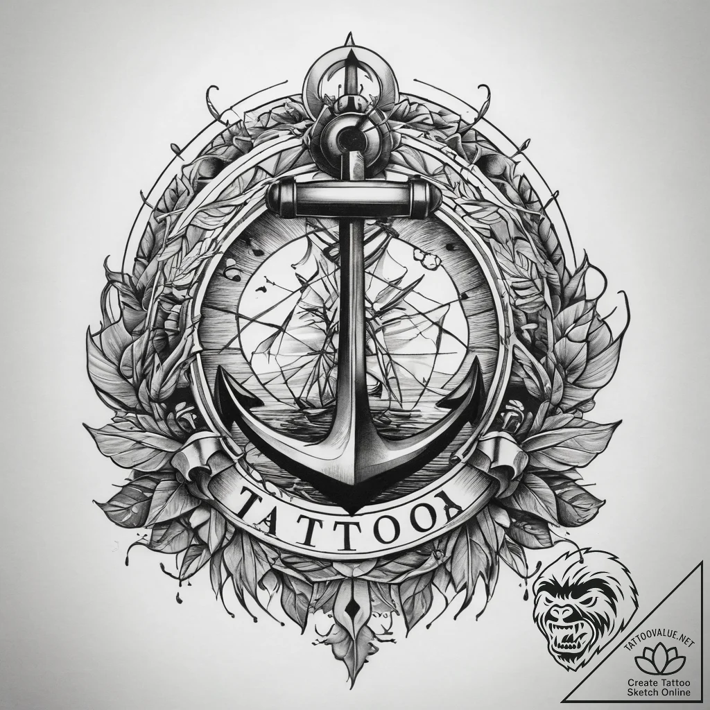 Tattoo sketch oasis, artistic tattoo sketch,... - tattoo sketch (№1757829701_0, 14.09.2025 06:01) — tattoovalue.net