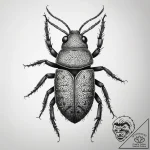 Tattoo sketch body louse, tattoo sketch desig… – tattoo sketch (№1757829894_0, 14.09.2025 06:04) — tattoovalue.net