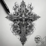 Tattoo sketch flames, tattoo sketch design, d… – tattoo sketch (№1757833388_0, 14.09.2025 07:03) — tattoovalue.net