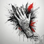 Tattoo sketch hands with a pencil, concept ar… – tattoo sketch (№1757836488_0, 14.09.2025 07:54) — tattoovalue.net