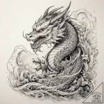 Tattoo sketch emotion, ink illustration for t… – tattoo sketch (№1757838037_0, 14.09.2025 08:20) — tattoovalue.net