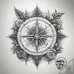 Tattoo sketch cosmic land, tattoo flash sheet… – tattoo sketch (№1757838425_0, 14.09.2025 08:27) — tattoovalue.net
