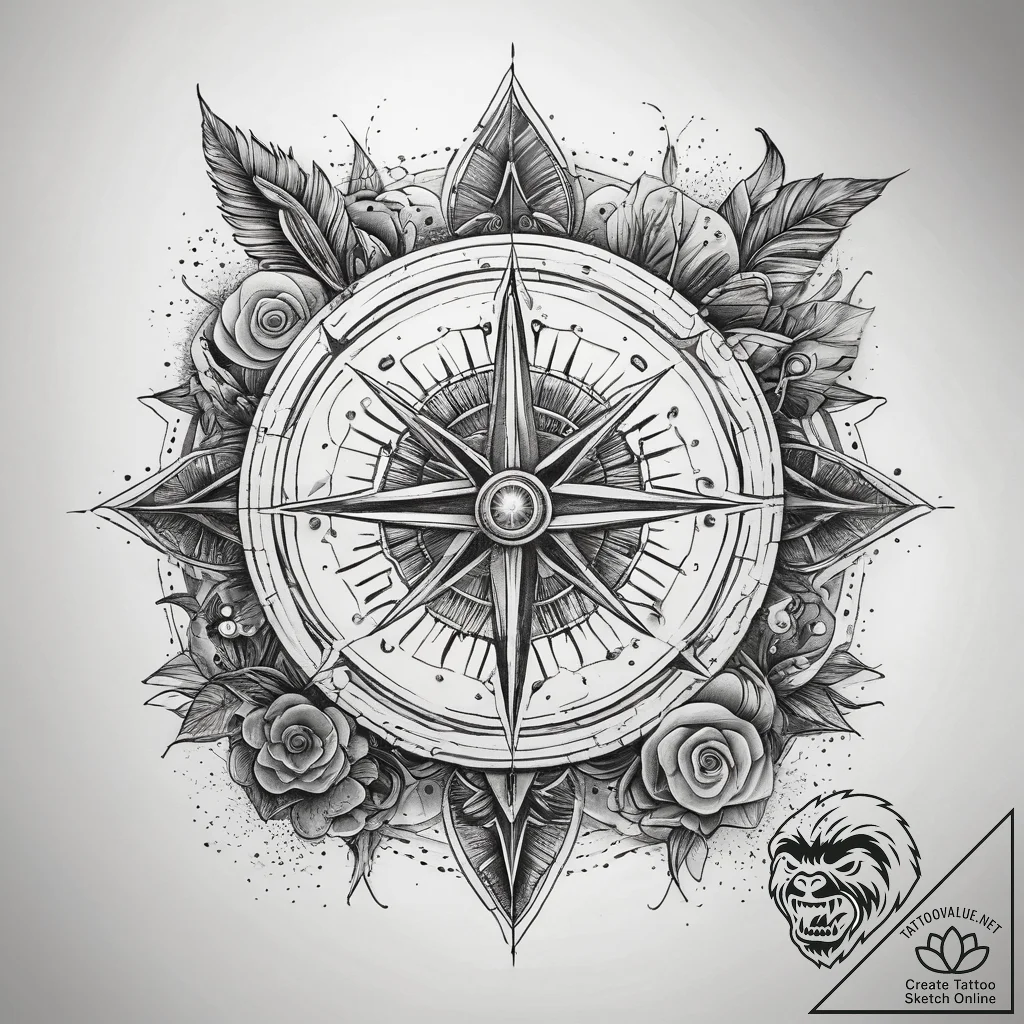 Tattoo sketch cosmic land, tattoo flash sheet... - tattoo sketch (№1757838425_0, 14.09.2025 08:27) — tattoovalue.net