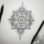Tattoo sketch cosmic past, tattoo flash sheet… – tattoo sketch (№1757838624_0, 14.09.2025 08:30) — tattoovalue.net