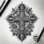 Tattoo sketch coral, tattoo sketch design, bl… – tattoo sketch (№1757839216_0, 14.09.2025 08:40) — tattoovalue.net