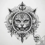 Tattoo sketch small earring tattoo, tattoo fl… – tattoo sketch (№1757839803_0, 14.09.2025 08:50) — tattoovalue.net