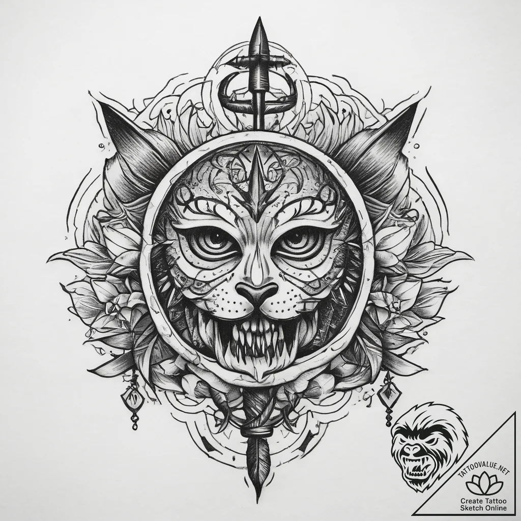 Tattoo sketch small earring tattoo, tattoo fl... - tattoo sketch (№1757839803_0, 14.09.2025 08:50) — tattoovalue.net