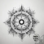 Tattoo sketch cosmic narrative, concept art f… – tattoo sketch (№1757840403_0, 14.09.2025 09:00) — tattoovalue.net