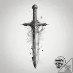 Tattoo sketch sword, artistic tattoo sketch,… – tattoo sketch (№1757840996_0, 14.09.2025 09:09) — tattoovalue.net