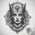 Tattoo sketch sacred twin, tattoo drawing out… – tattoo sketch (№1757842957_0, 14.09.2025 09:42) — tattoovalue.net