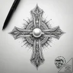 Tattoo sketch pearl tattoo, concept art for t… – tattoo sketch (№1757843345_0, 14.09.2025 09:49) — tattoovalue.net