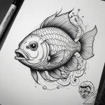 Tattoo sketch узор в виде рыбы, concept art f… – tattoo sketch (№1757843930_0, 14.09.2025 09:58) — tattoovalue.net